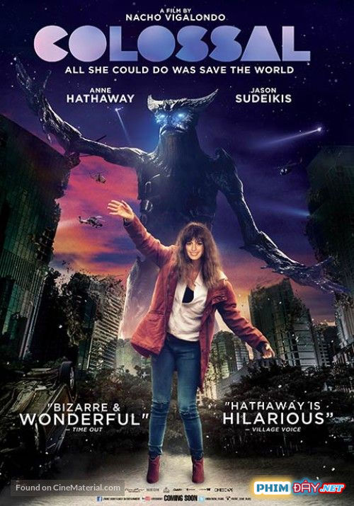 CÔ GÁI VÀ GÃ KHỔNG LỒ - Colossal (2017) CÔ GÁI VÀ GÃ KHỔNG LỒ - Colossal (2017)