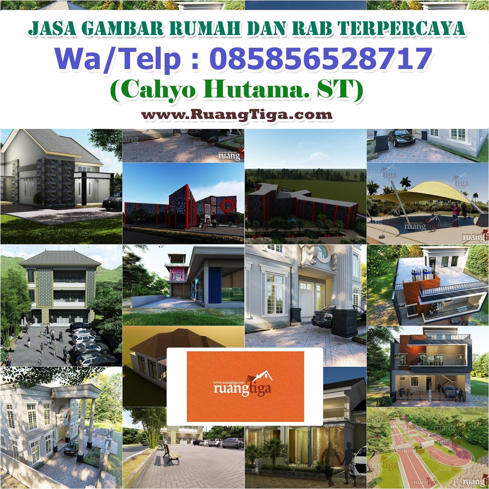 085856528717 | Jasa gambar arsitek dan rab | Jasa Gambar IMB Rumah ...
