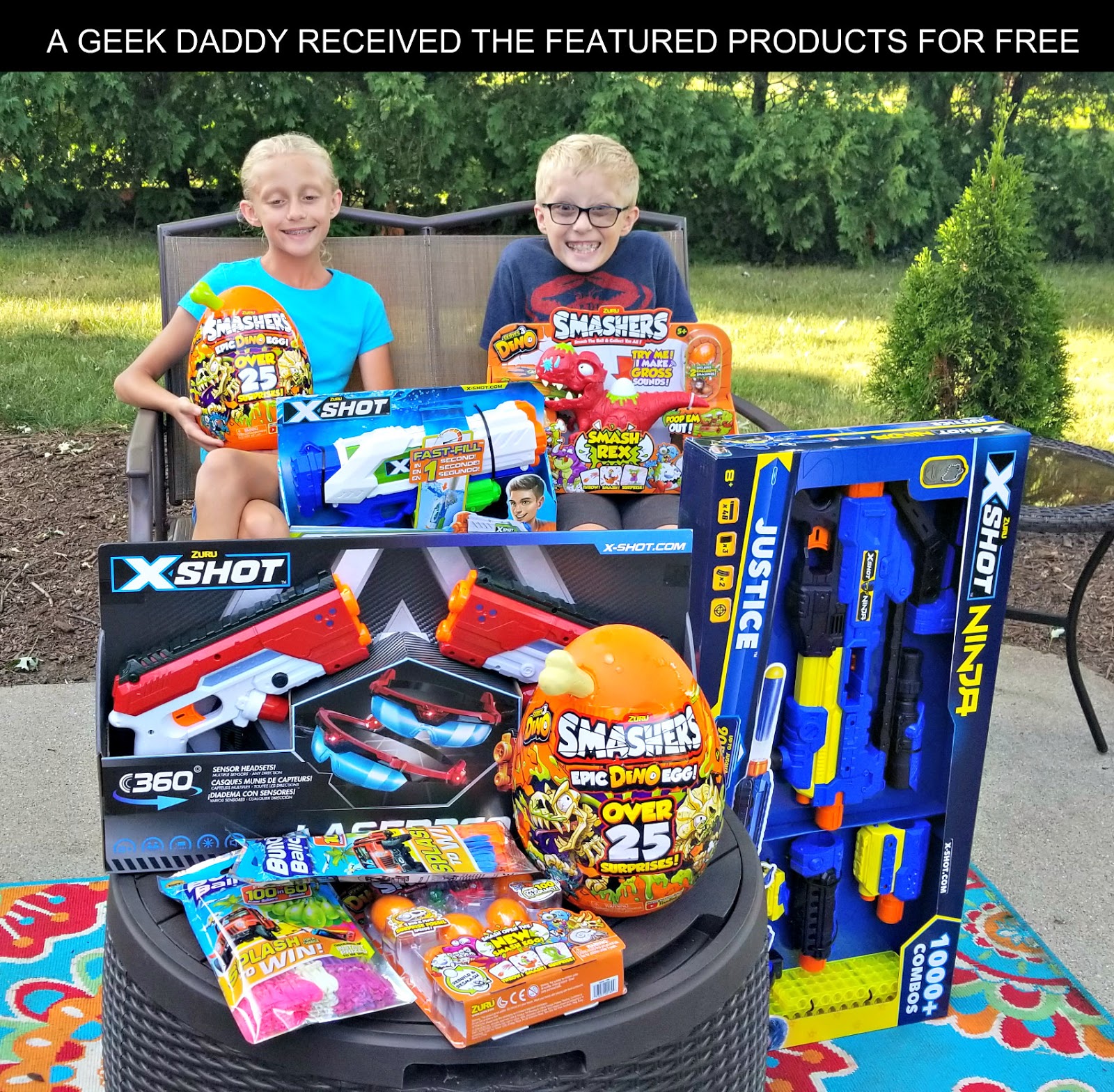 A GEEK DADDY SUMMER FUN WITH ZURU TOYS