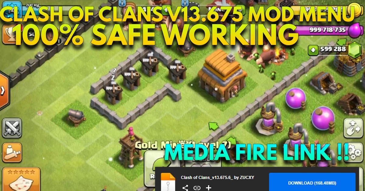 Clash Of Clans Mod Menu [V13.675] Latest Version 100 Safe