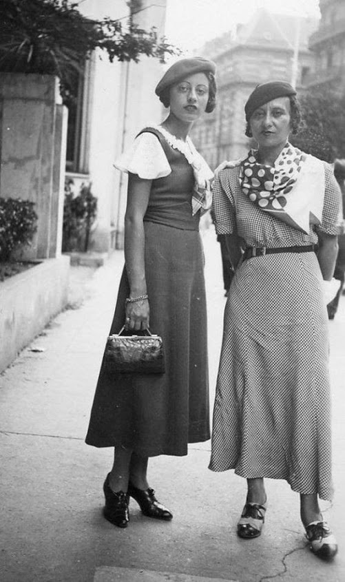 Mode dans les années 30 1930s-ladies-mode-de-la-rue-des-annees-30
