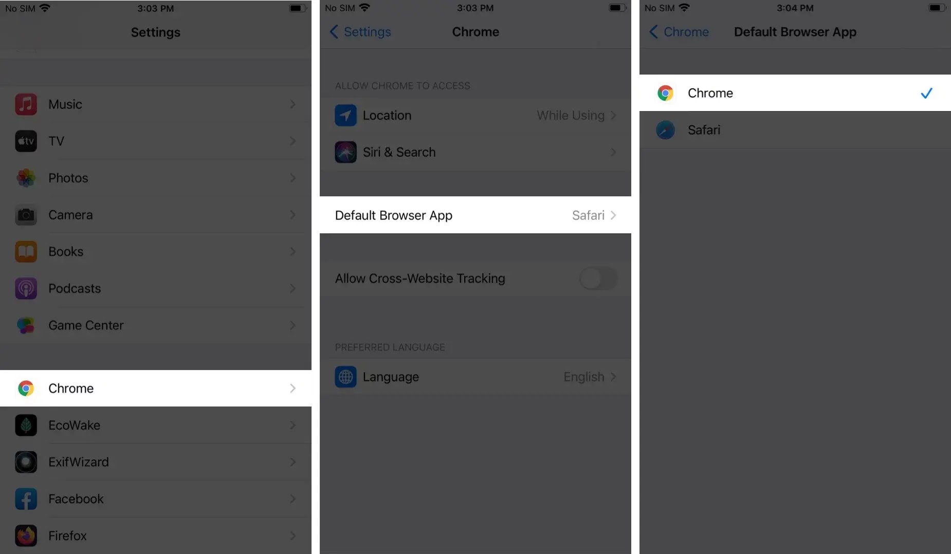 8. تغيير متصفح الويب الافتراضي وتطبيق البريد الإلكتروني 8. تغيير متصفح الويب الافتراضي وتطبيق البريد الإلكتروني
