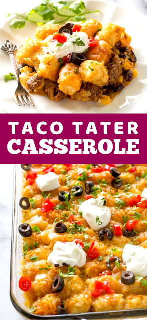 Taco Tater Casserole