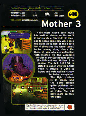 Earthbound 64 - Prensa 2