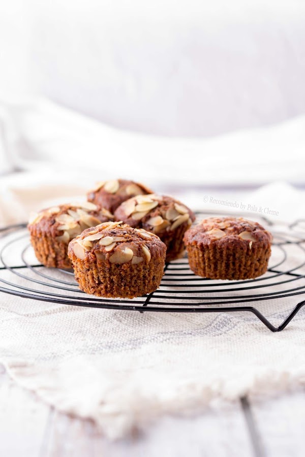 Muffins de Chocolate y Guindas de www.recomiendoblog.com