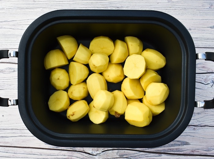 Slow Cooker Scottish Stovies (vegan recipe) Tinned Tomatoes