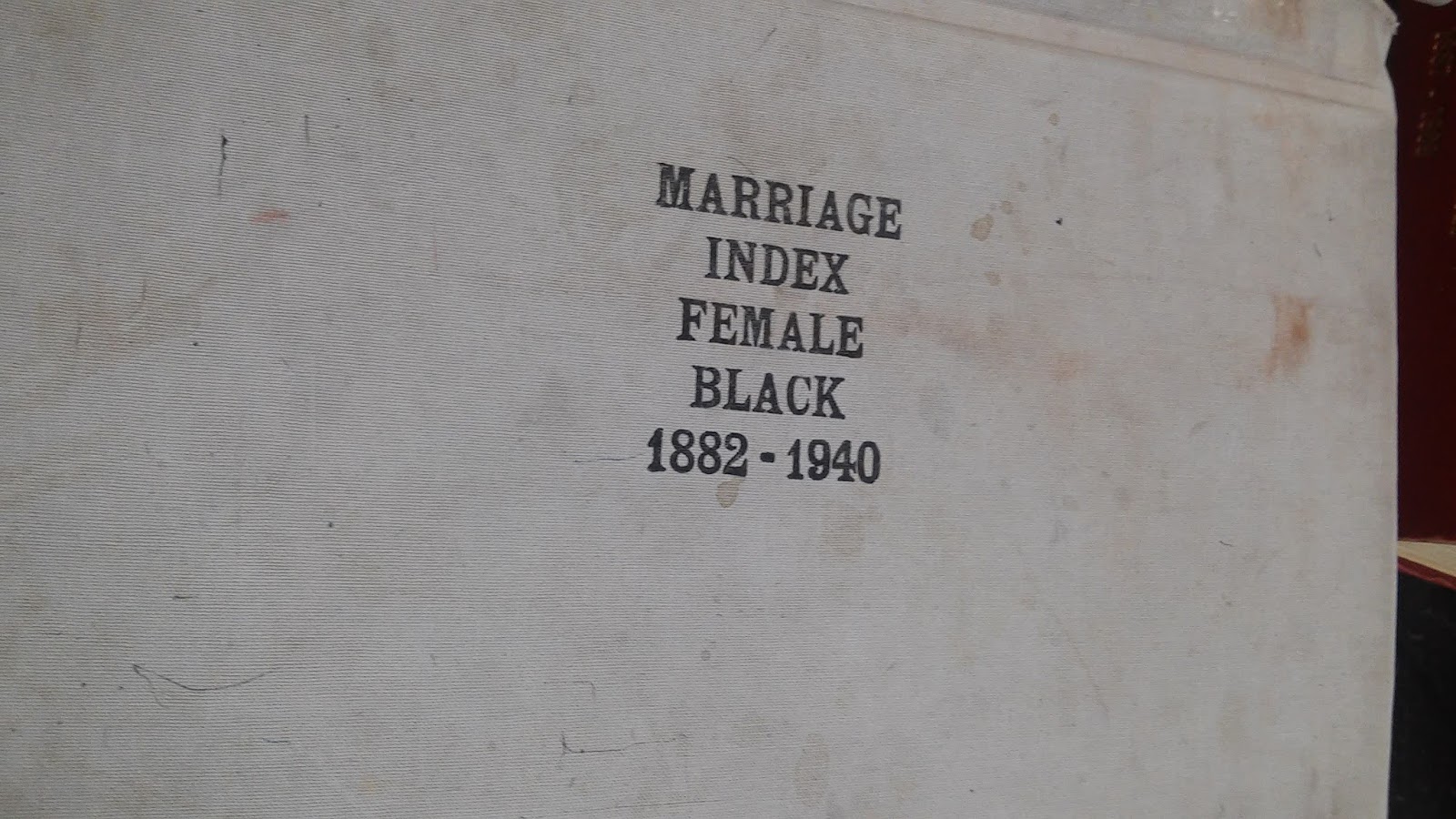 African American marriage records in Jefferson County, Alabama Saving