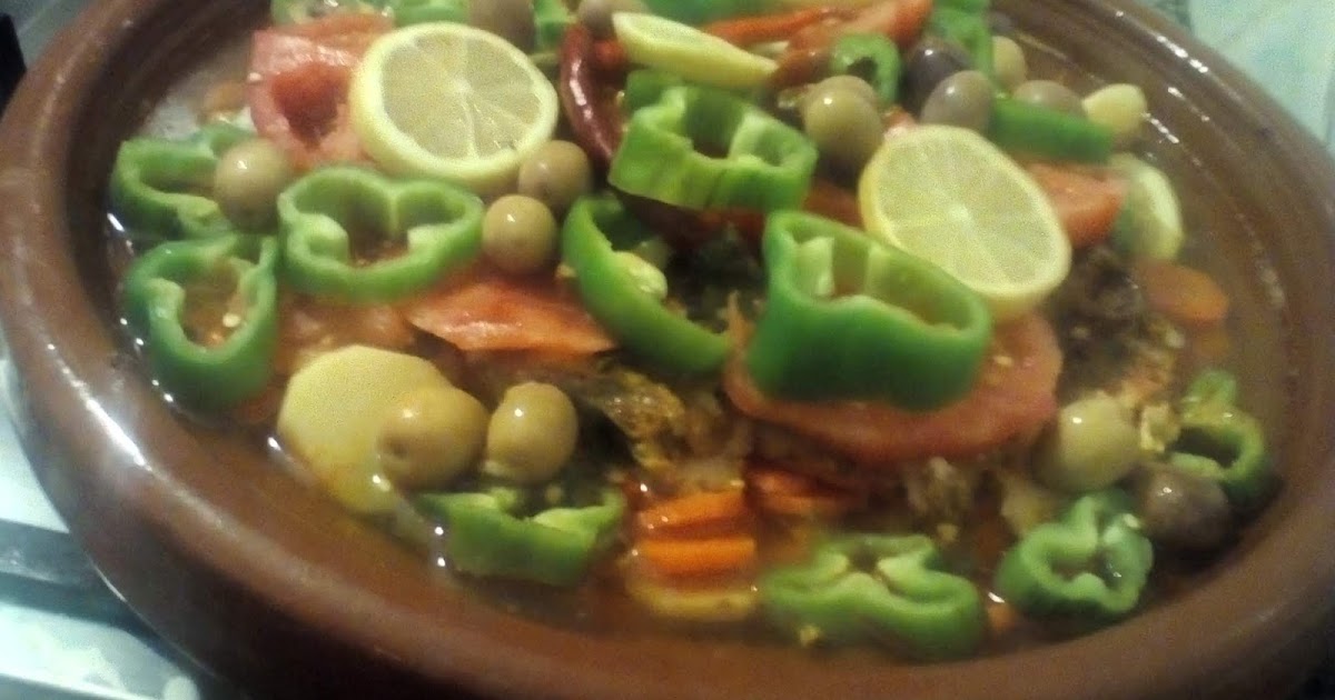 TAJINE de THON à la façon MAROCAINE
