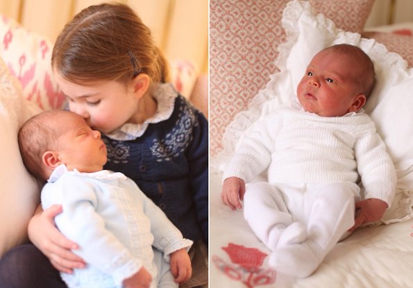 The Duke and Duchess of Cambridge shared new photos of Prince Louis and Princess Charlotte. Kate Middleton and Prince William
