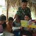 Satgas Yonif Raider 408/Sbh Tingkatkan Minat Baca Anak-anak Perbatasan