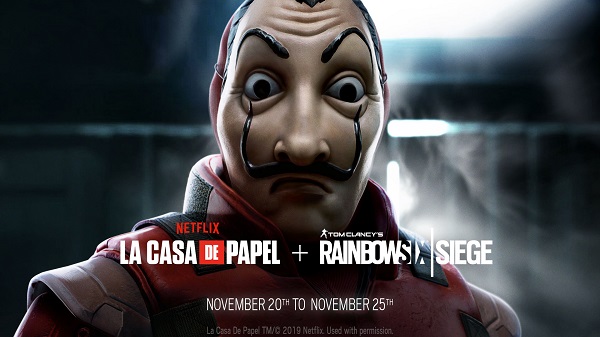 عالم مسلسل La Casa de Papel يقتحم لعبة Rainbow Six Siege في فعالية محدودة 