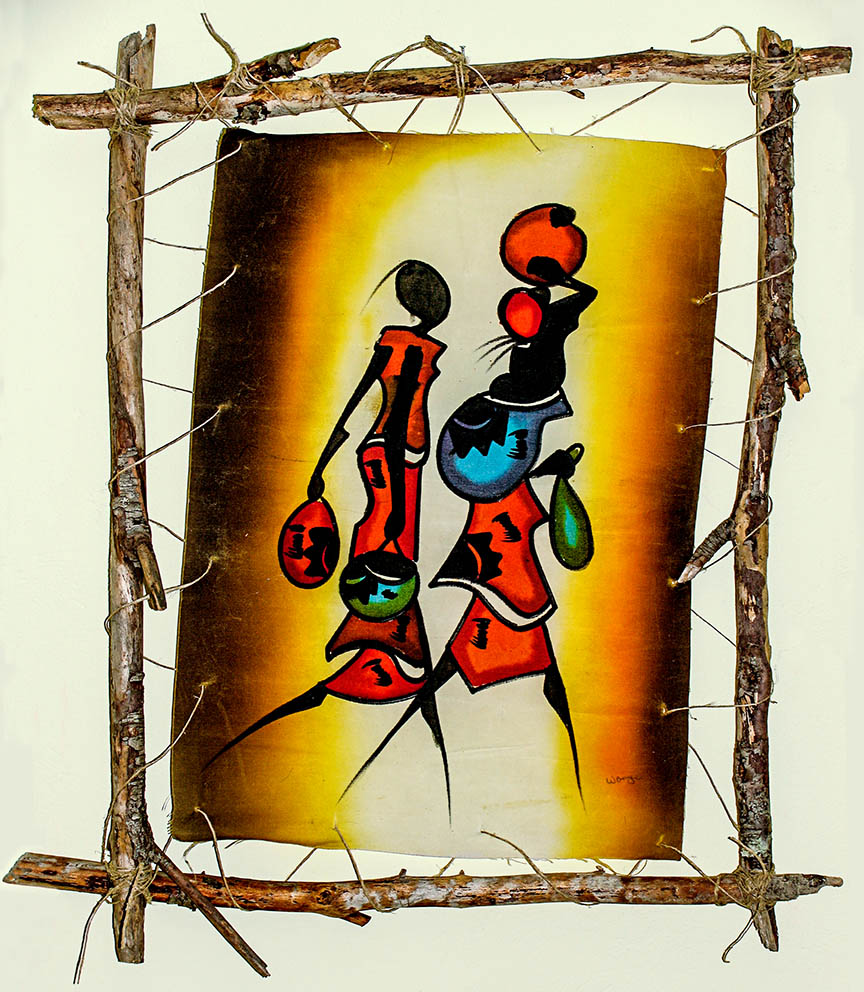 Luz y artes Arte (artesanía) etíope hecho para turistas