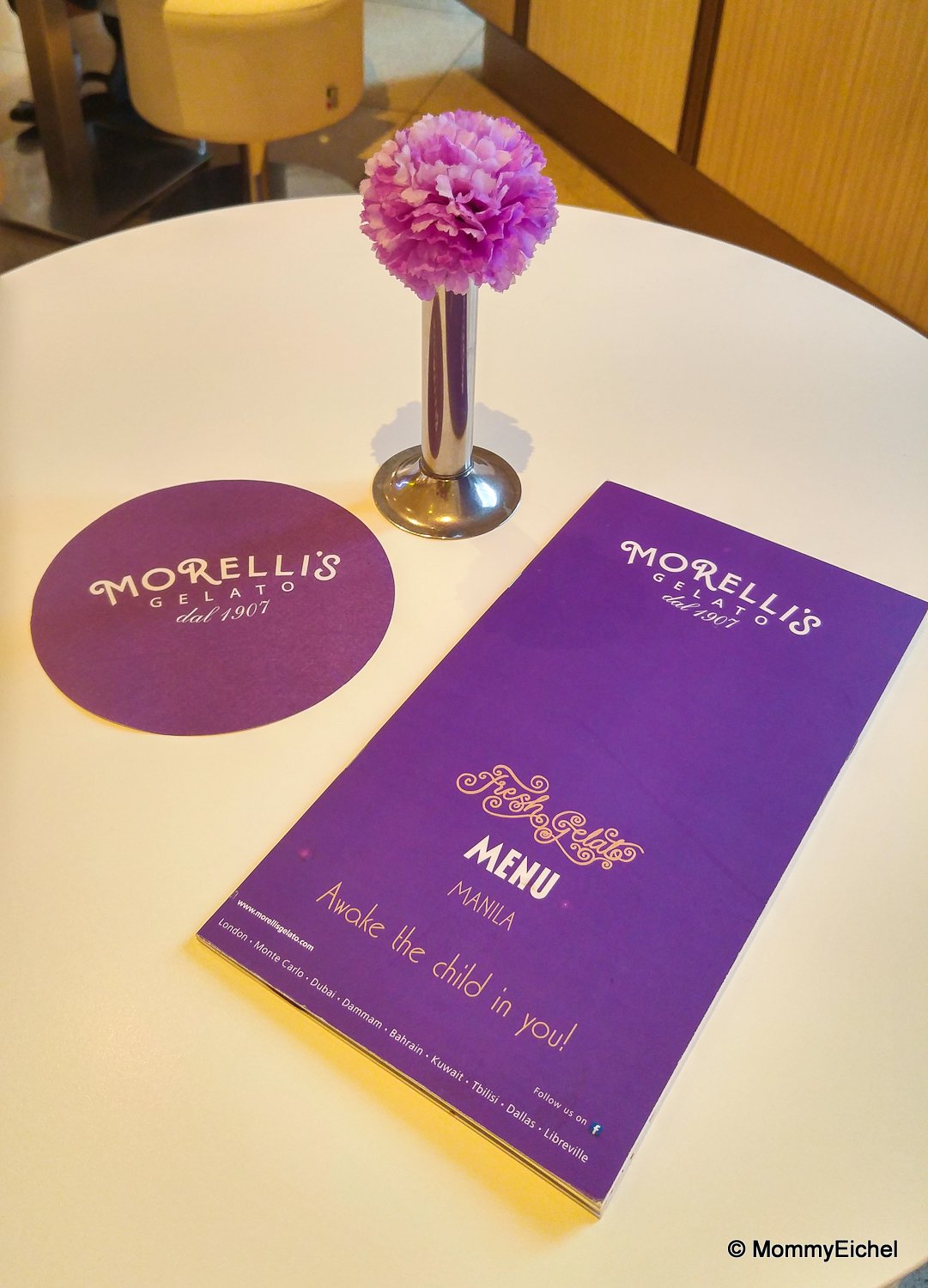 Mommy Eichel Awaken the Child In You at Morelli's Gelato