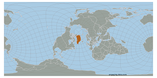 Country Centered Map Projections