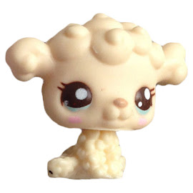 Littlest Pet Shop 3-pack Scenery Lamb (#2628) Pet