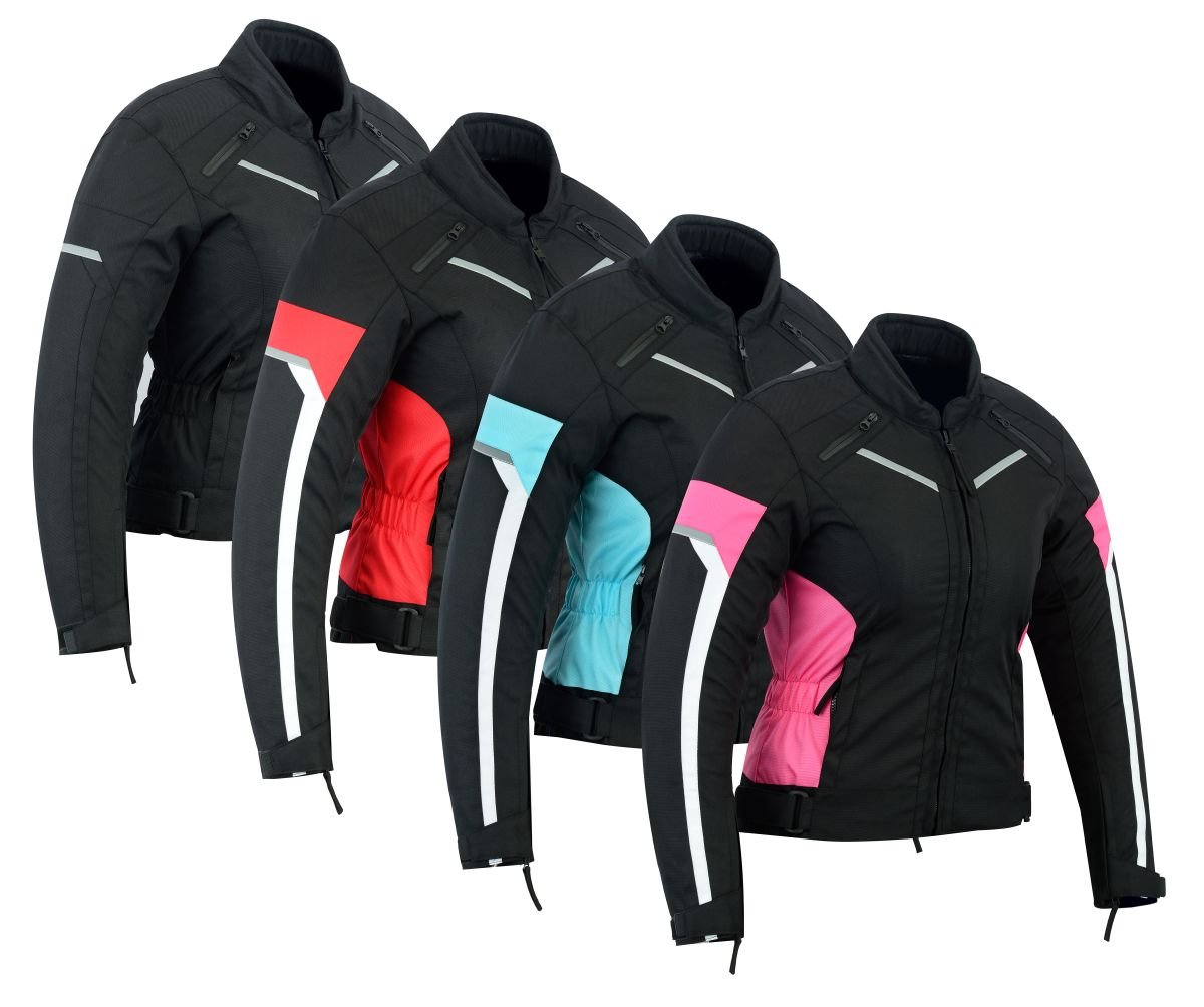 Moto Apparels WOMENS MOTORCYCLE ARMORED HIGH PROTECTION WITH ARMOR