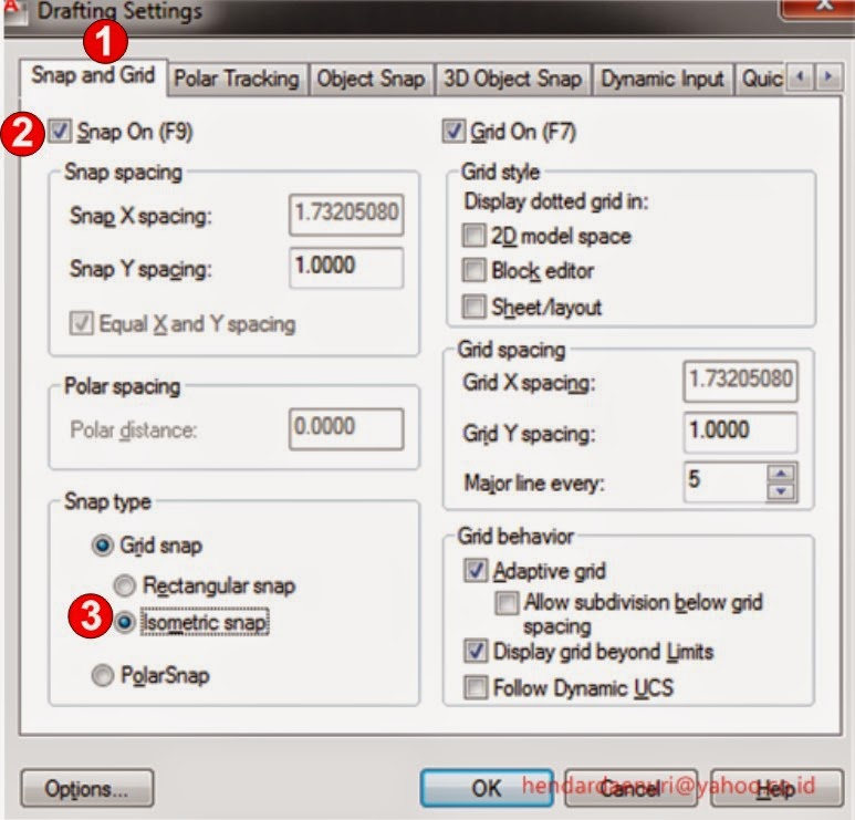 Cara Membuat Gambar Isometrik Di Autocad