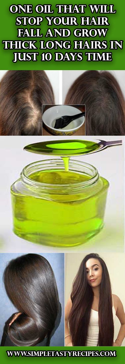 One Oil That Will Stop Your Hair Fall and Grow Thick Long Hairs in Just