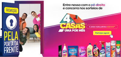 Cadastrar Promoção Pela Porta da Frente 4 Casas