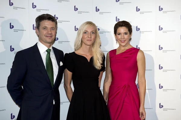 Kronprins Frederik and Kronprinsesse Mary´s Kronprinsparrets Priser 2014. Crown Prince Frederik and Crown Princess Mary