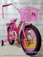 Sepeda Anak WIMCYCLE BARBIE MY2012 16 Inci 3