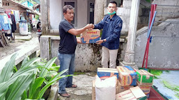 HMB Lampung Salurkan Bantuan Sembako kepada Korban Banjir di Lebak