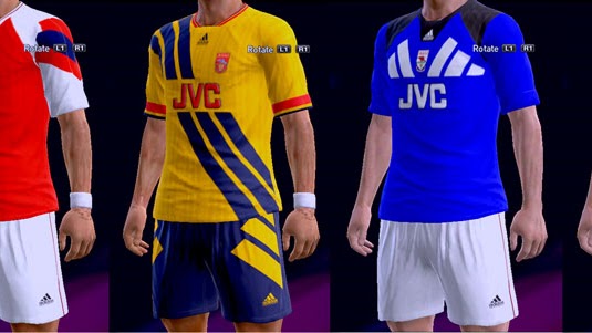 arsenal kit 1993