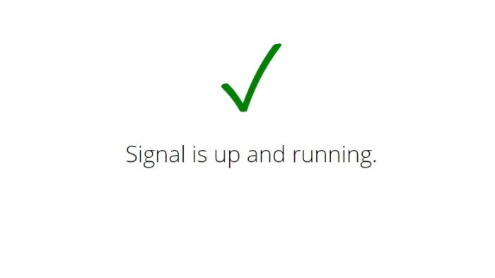 Cómo verificar si Signal o Telegram está abajo o arriba
