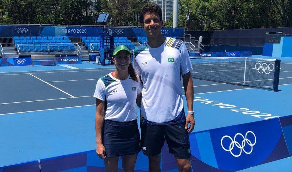 Luisa Stefani e Marcelo Melo perdem para sérvios Djokovic e Stojanovic na  dupla mista do tênis - Jogada - Diário do Nordeste