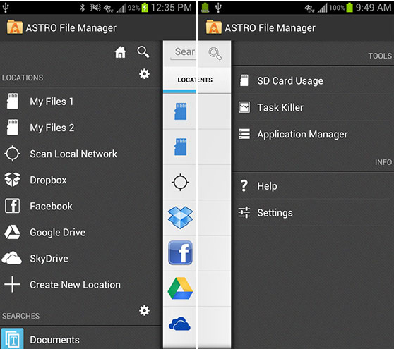 Лучший файловый менеджер для андроид. Файловый менеджер для андроид. 3. Astro file manager. Astro файловый менеджер для андроид.