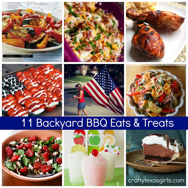 Crafty Texas Girls: Getting Ready for Summer: 11 Backyard BBQ Eats & Treats