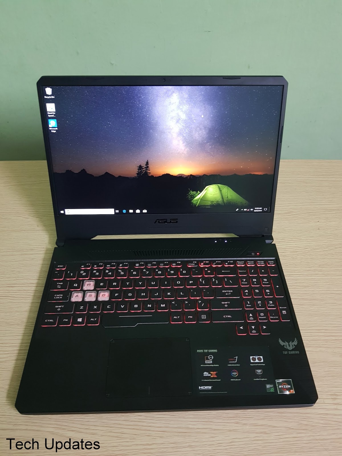 ASUS TUF Gaming FX505D : Ryzen 7 3750H, GTX 1650 - Tech ...