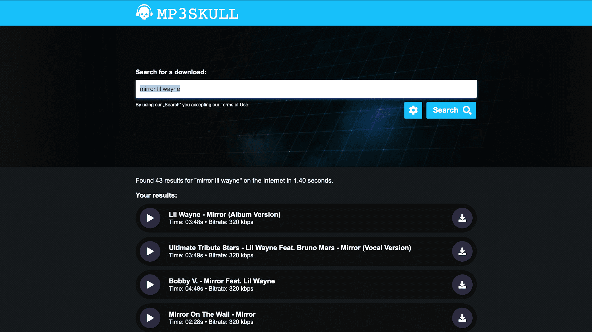 mp3 skulls music download.com