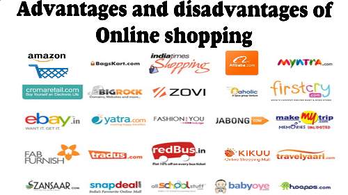 advantages and disadvantages of online shopping