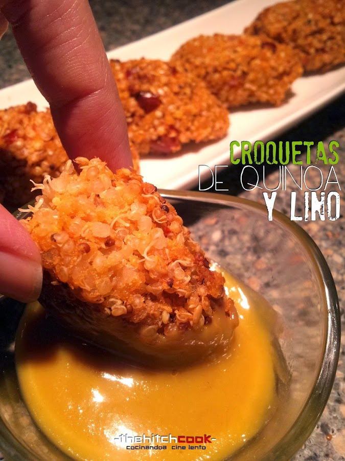 Croquetas de quinoa y lino
