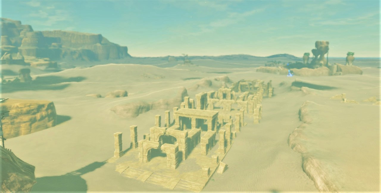 O Atlas de Hyrule Gerudo Desert e seus similares ao longo dos anos