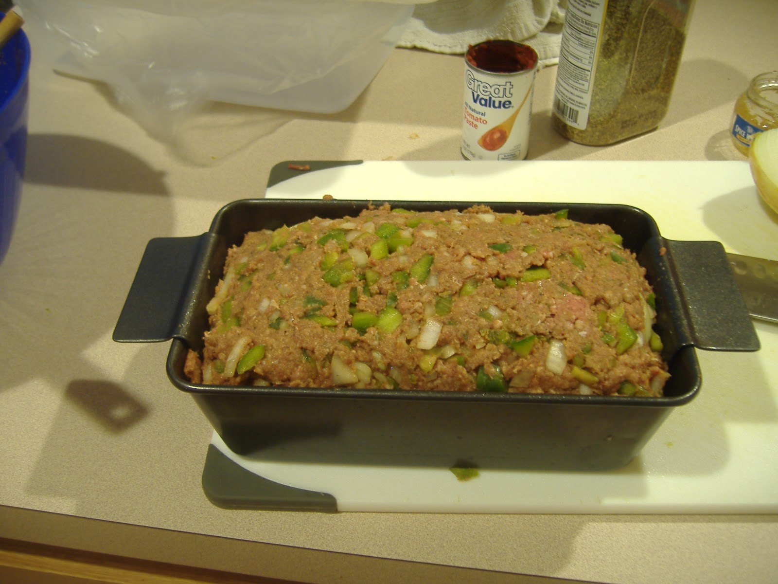 Low Carb Eating Low Carb Italian Meatloaf With Green Peppers Recipe