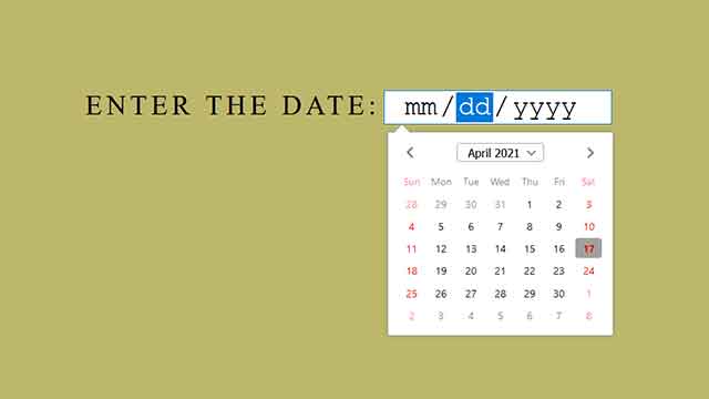 How to display date in dd-mm-yyyy format for input in HTML How To Display Date In Dd-Mm-Yyyy Format For Input In Html