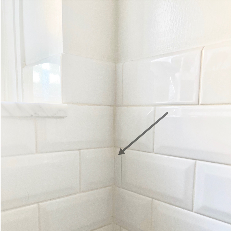 When you get to the end of the row on a negative corner, ordinary cuts