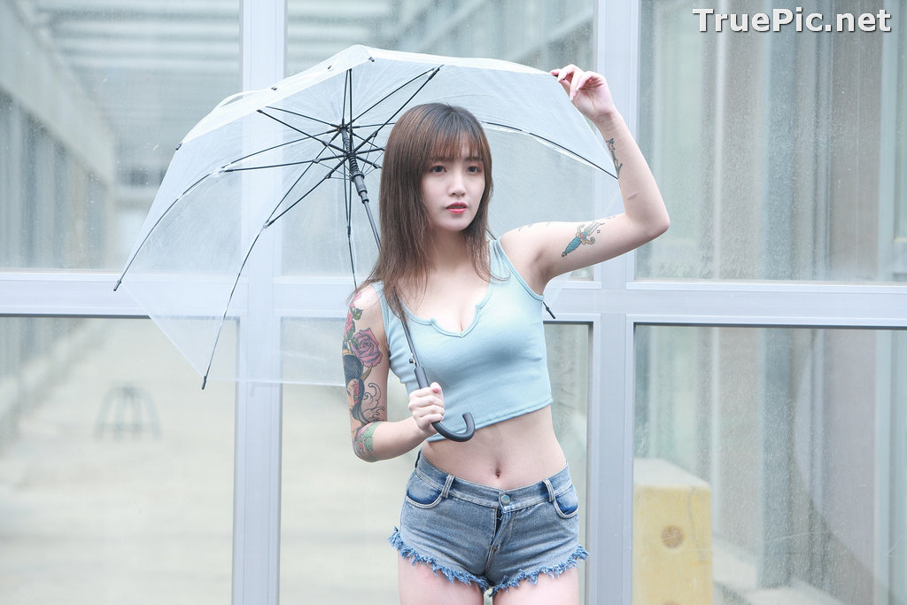 Image Taiwanese Lovely and Sexy Girl – 泱泱 - Low Top and Jeans Pants - TruePic.net - Picture-17