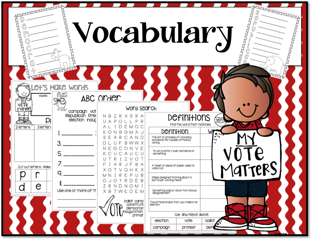 1st Grade Hip Hip Hooray!: Presidential Election 2016!