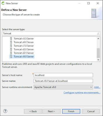 Eclipse STS (Spring Tool Suite) Tomcat Server Kurulumu