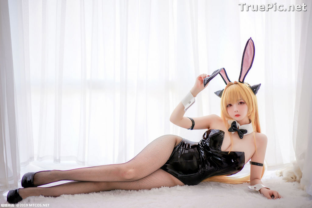 Image [MTCos] 喵糖映画 Vol.044 – Chinese Cute Model – Black Bunny Girl - TruePic.net - Picture-37