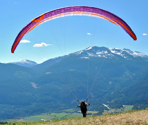 Launching my Skywalk Cayenne 4 paraglider