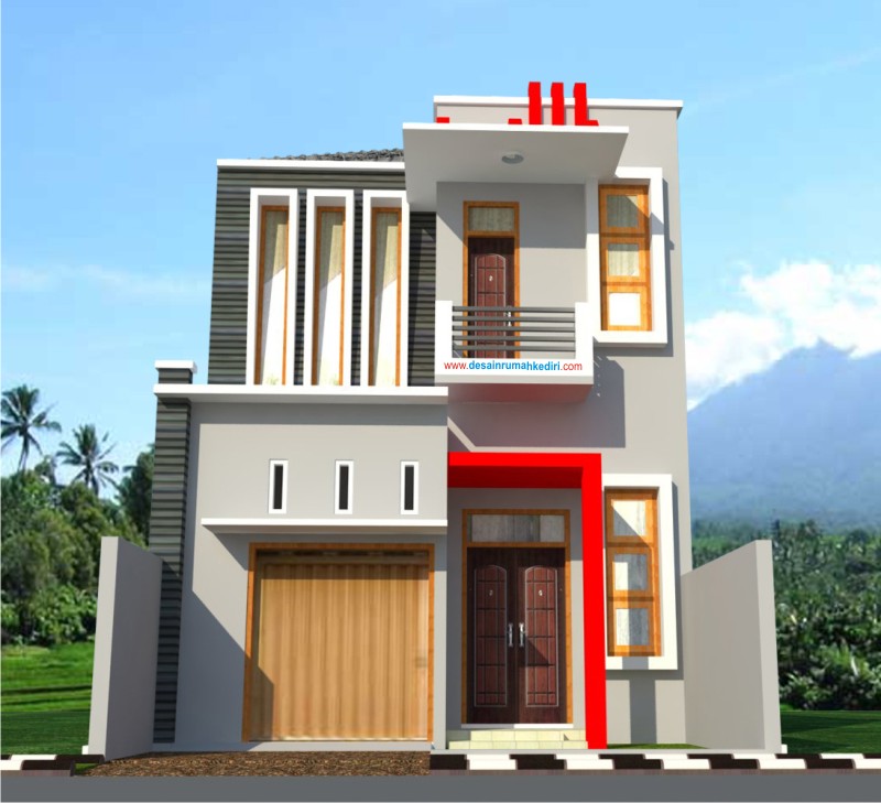 Lt2 09 Rumah Kos Minimalis Candra Kirana Kota Kediri Jasa Desain Rumah Terpercaya