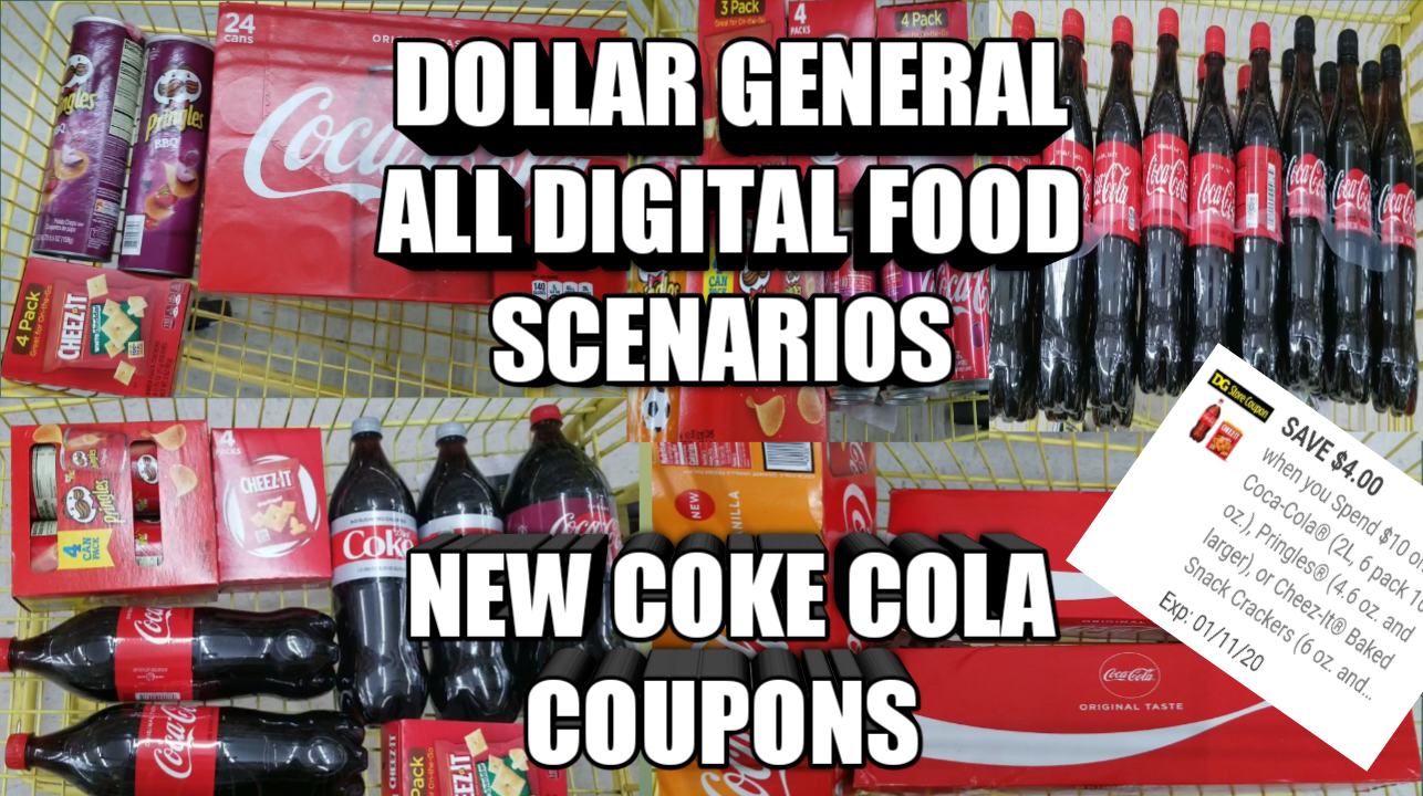 DOLLAR GENERAL ALL DIGITAL COKE COLA SCENARIOS