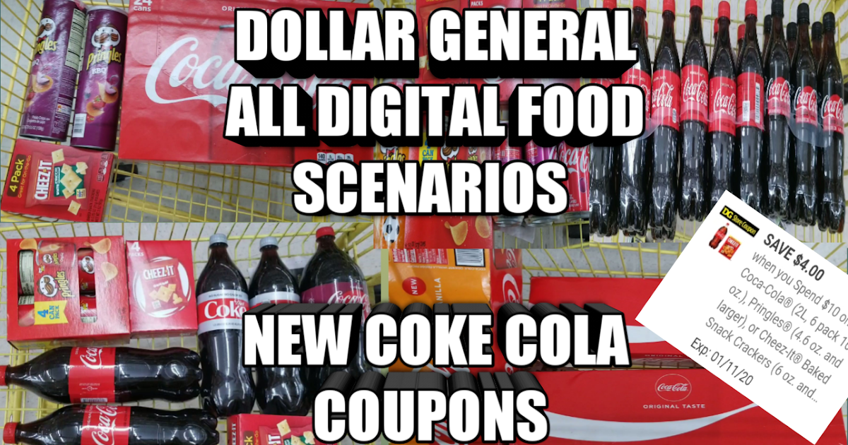 DOLLAR GENERAL ALL DIGITAL COKE COLA SCENARIOS