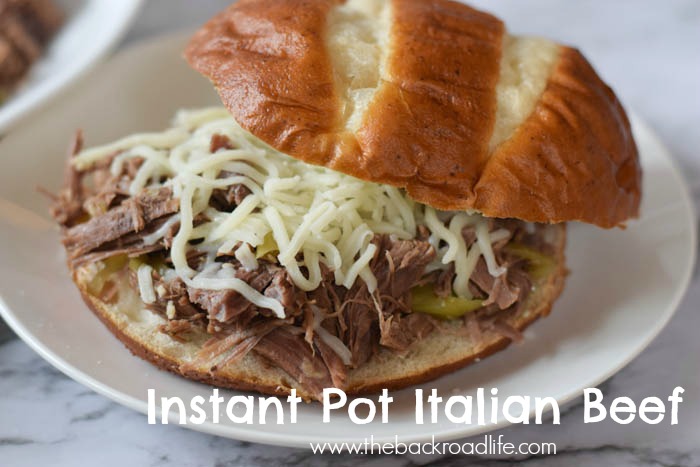 Easy Instant Pot Italian Beef recipe made from simple ingredients.