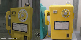 Yellow telephone: game vs real