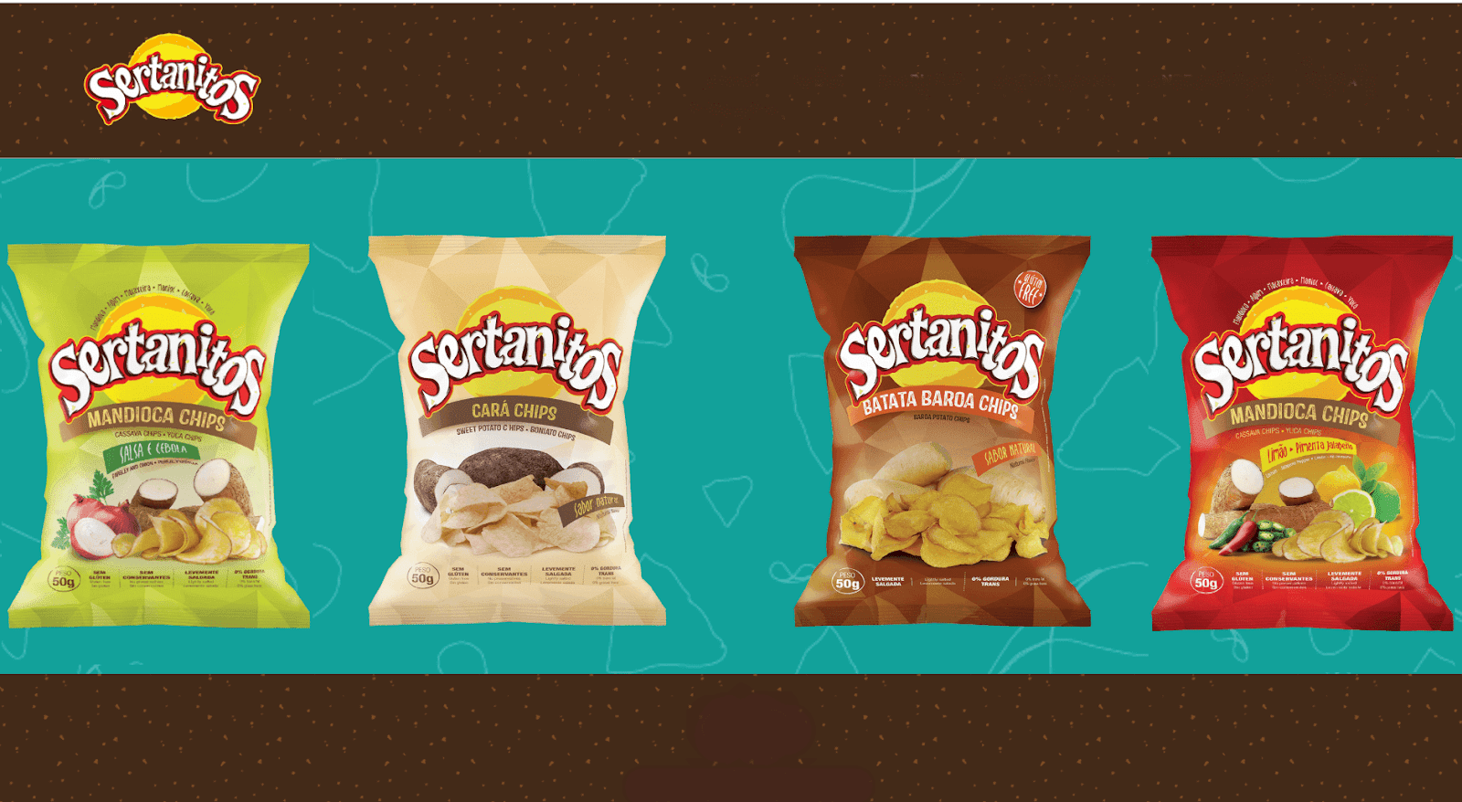 Sertanitos é um chips crocante, que é ótima opção de petisco ou lanche rápido!